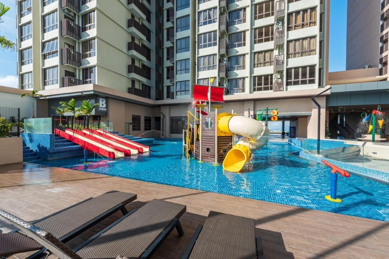 New Bali Residence Seaview L 8 Pax L Kids Friendly L Water Theme Park L 5Mins To Jonker L Kids Slide Malacca Eksteriør bilde